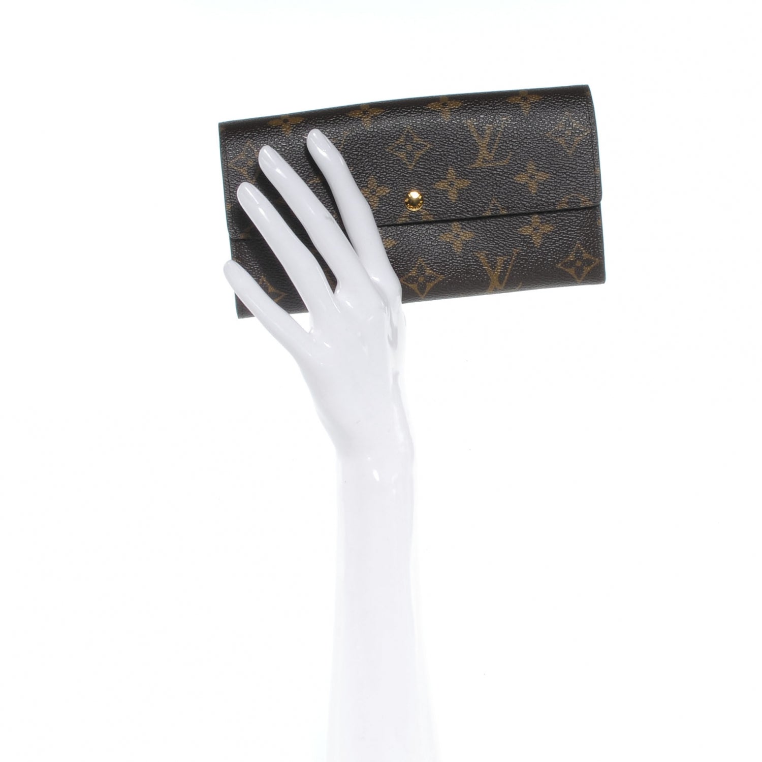 Louis Vuitton Monogram Sarah Wallet 2 of 8