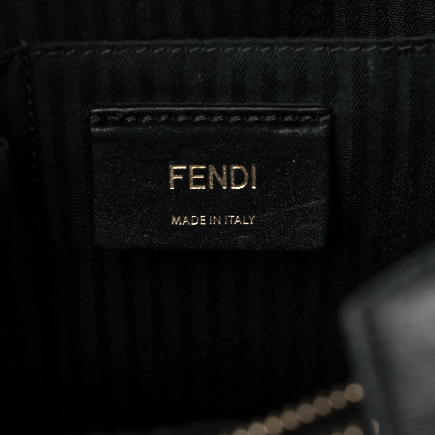 Fendi Vitello Elite Regular 2Jours Tote Black 6 of 16