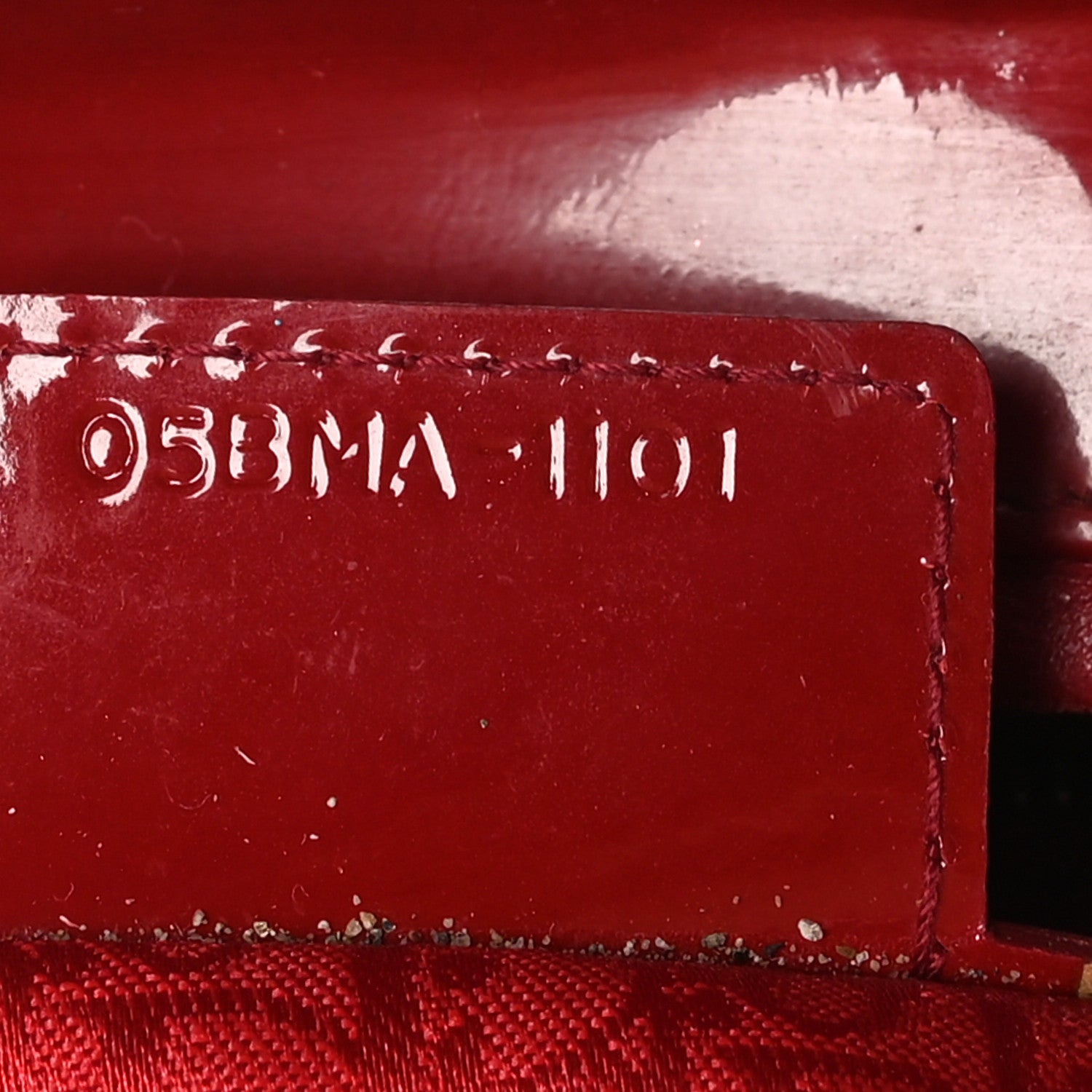 Christian Dior Patent Cannage Large Lady Dior Fuchsia 7 of 10