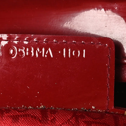 Christian Dior Patent Cannage Large Lady Dior Fuchsia 7 of 10