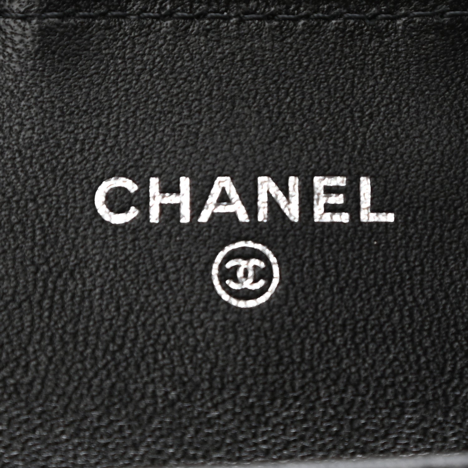Chanel Lambskin Quilted Flap Card Holder Wallet Black 6 of 9