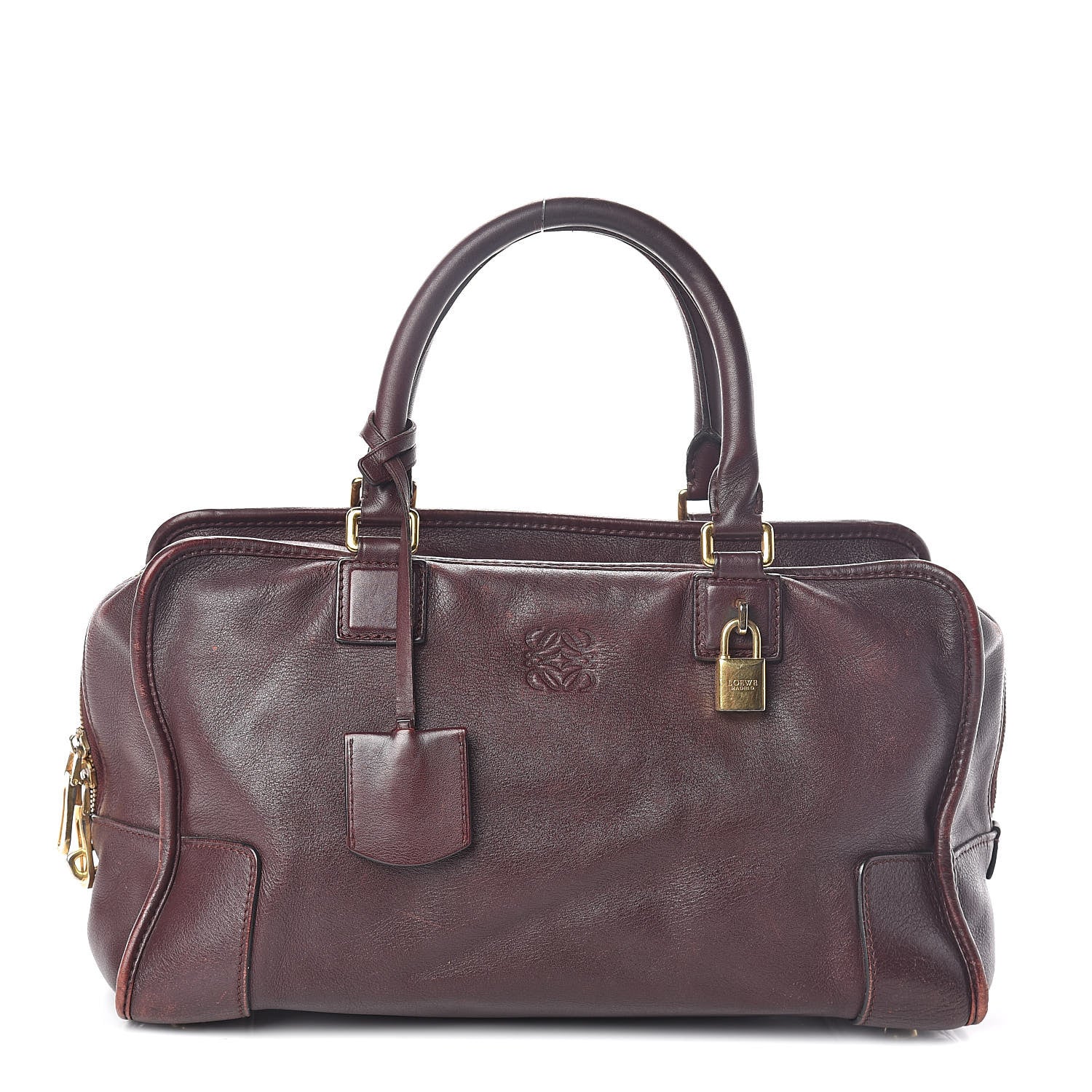 Loewe Calfskin Amazona 36 Purple 1 of 9