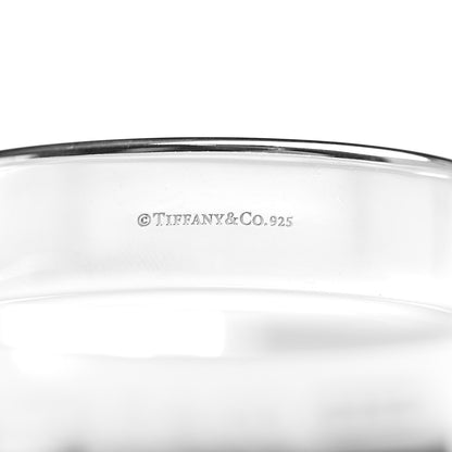 Tiffany Sterling Silver 1837 Cushion Bangle Bracelet 3 of 3