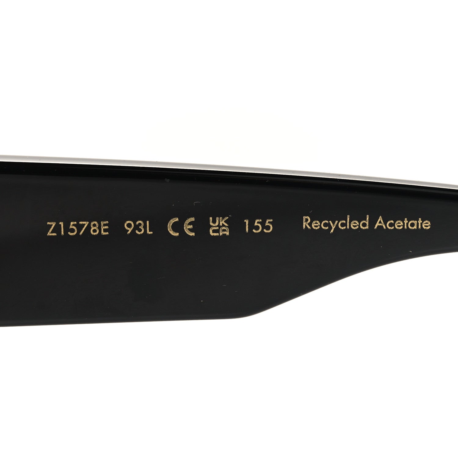 Louis Vuitton Acetate Swarovski Crystal Cyclone Sunglasses Z1578E Black 6 of 7
