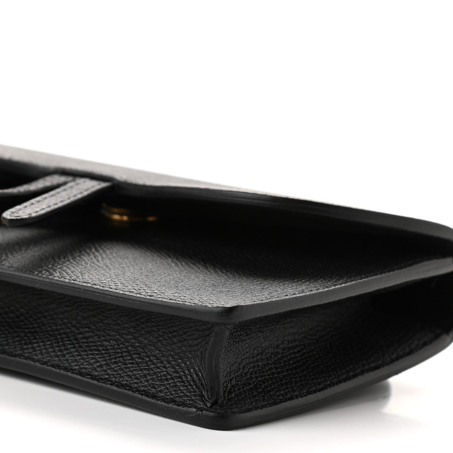 Christian Dior Grained Calfskin Saddle Belt Bag Black 10 of 10