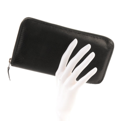 Hermes Lizard Azap Wallet Black 2 of 8