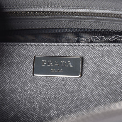Prada Saffiano Lux Bowler Marmo 7 of 8