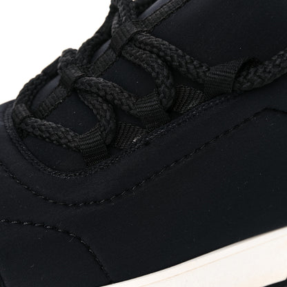 Hermes Technical Canvas Mens Miles Sneakers 40 Black White 11 of 12
