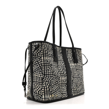 MCM Visetos Medium Liz Reversible Shopper Tote Black 13 of 17