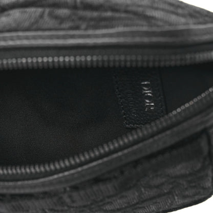 Christian Dior Grained Calfskin Oblique Scarab Sling Bag Black 5 of 12