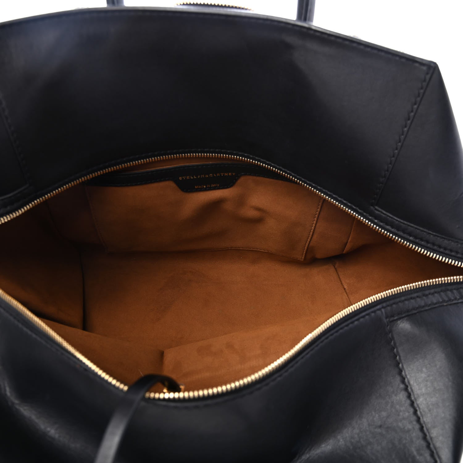Stella McCartney Eco Alter Nappa Cavendish Zipper Tote Black 4 of 4