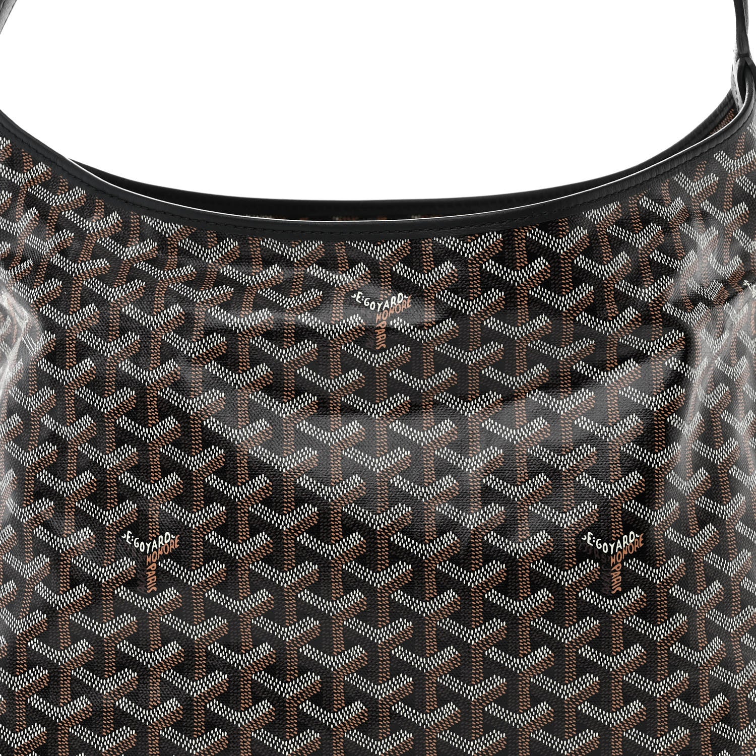 Goyard Goyardine Boheme Hobo Black 9 of 12
