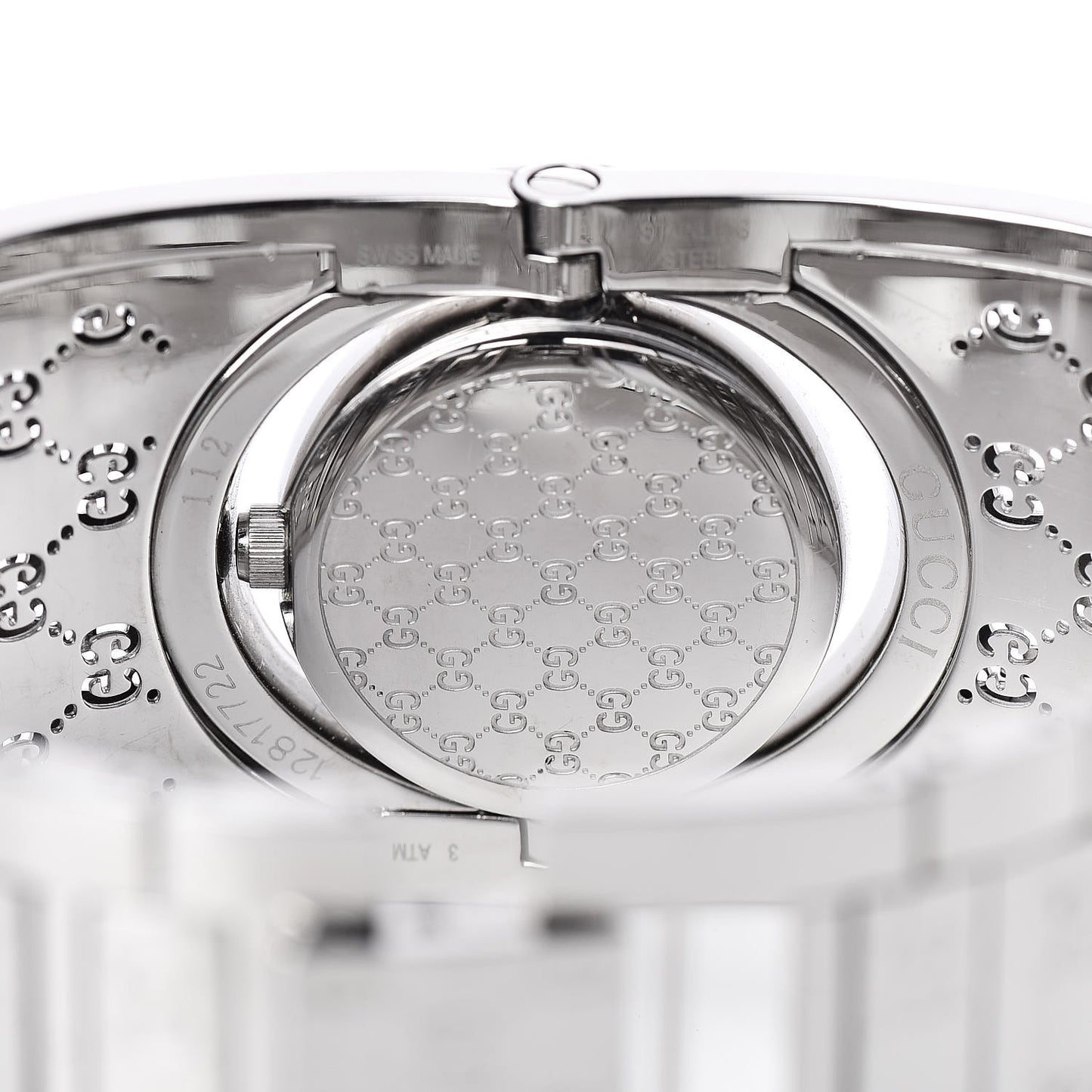 Stainless Steel Mother of Pearl 33mm Twirl Quartz Watch