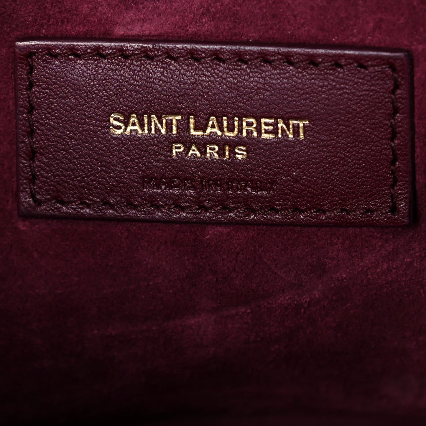 Calfskin Medium Monogram Sunset Bordeaux