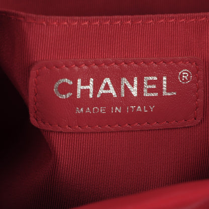 Chanel Lambskin Quilted Large Urban Spirit Backpack Red 7 of 9