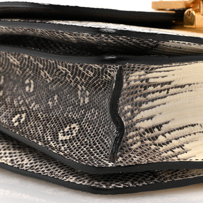 Celine Lizard Small Classic Box Flap Bag Natural 9 of 12