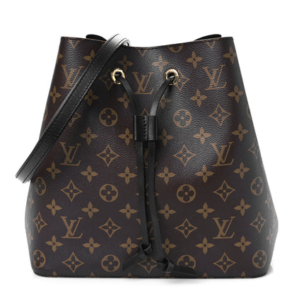 Louis Vuitton Monogram Neonoe MM Black 1 of 8