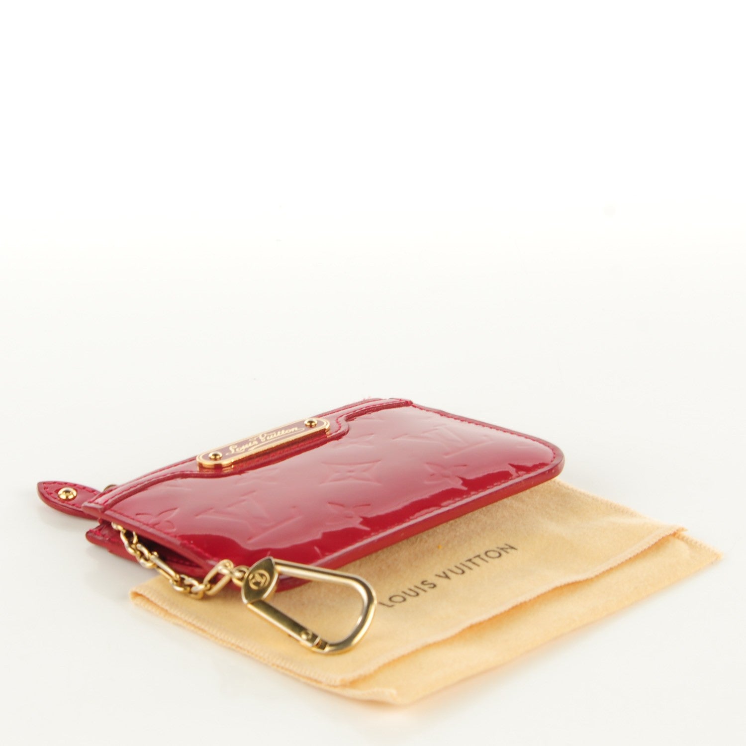 Louis Vuitton Vernis Key Pouch Pomme D'Amour 4 of 7