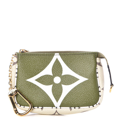 Louis Vuitton Monogram Giant Micro Pochette Accessories Kaki White 1 of 7