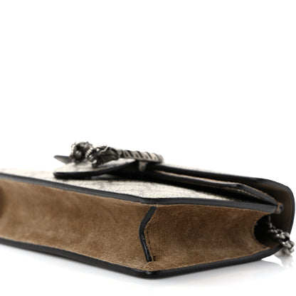 Gucci GG Supreme Monogram Super Mini Dionysus Shoulder Bag Taupe 8 of 9