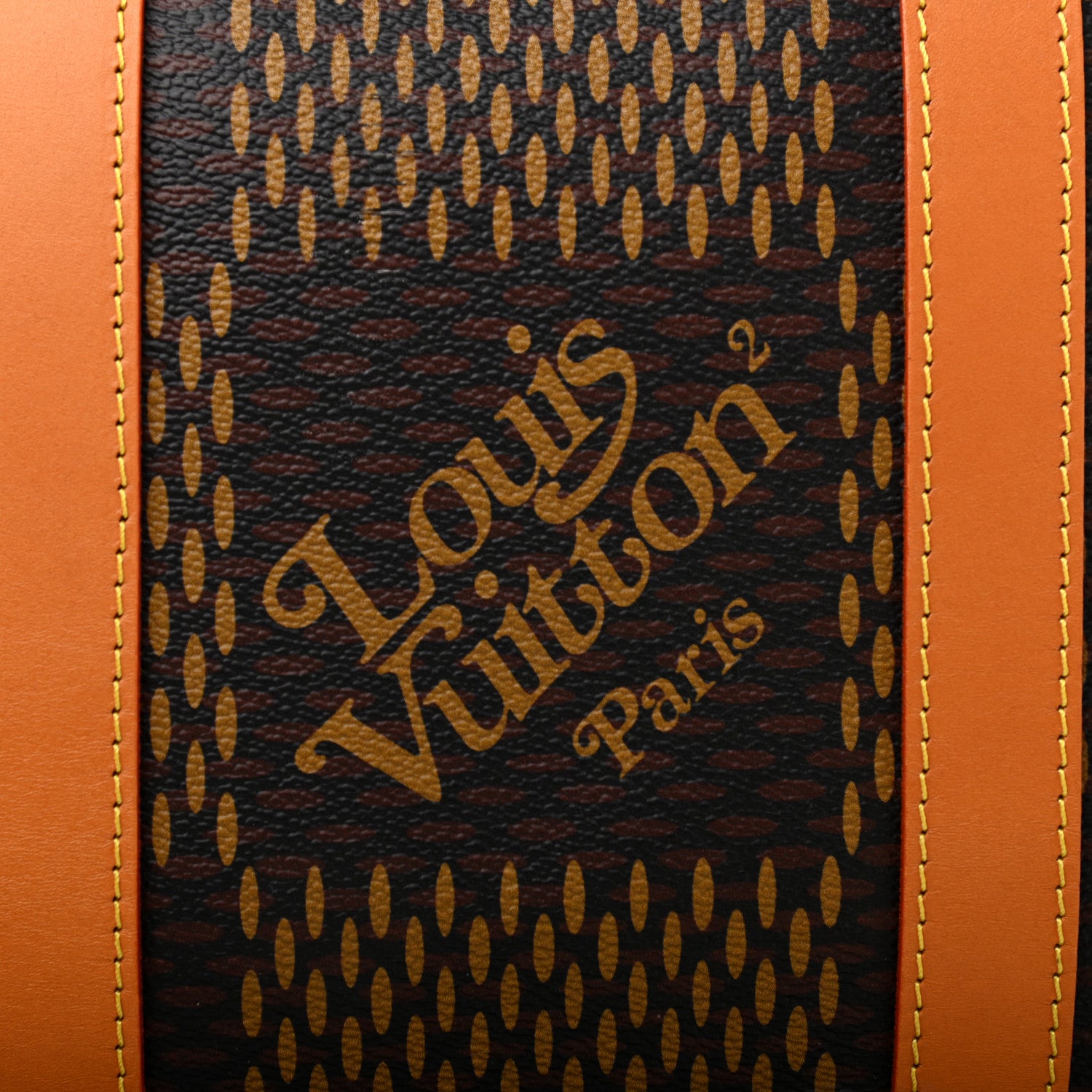 Louis Vuitton X NIGO Giant Damier Ebene Monogram Keepall Bandouliere 50 4 of 8