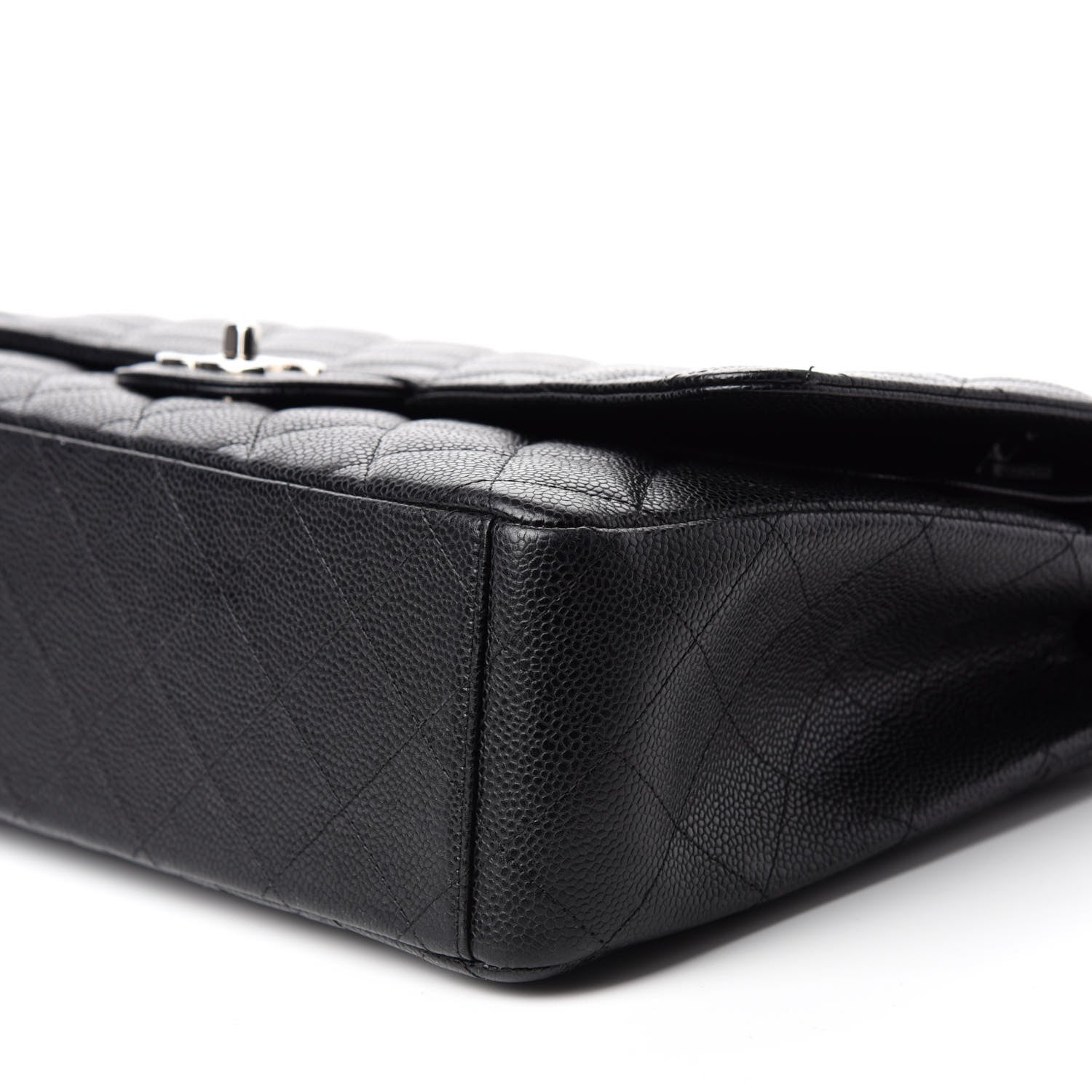 Chanel Caviar Quilted Maxi Double Flap Black 7 of 11