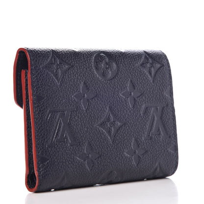 Louis Vuitton Empreinte Victorine Wallet Marine Rouge 3 of 8