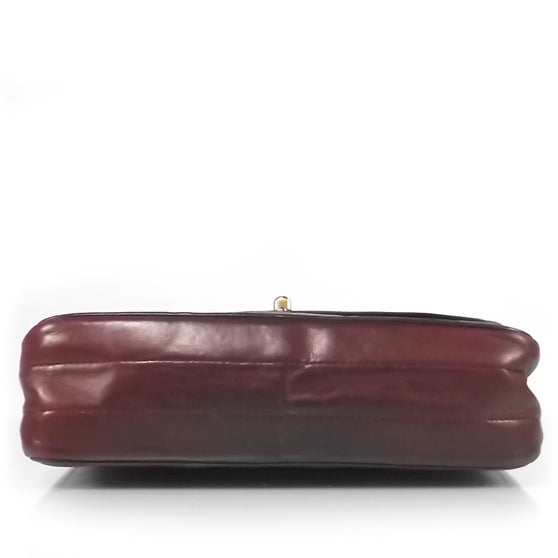 Lambskin Chevron Flap