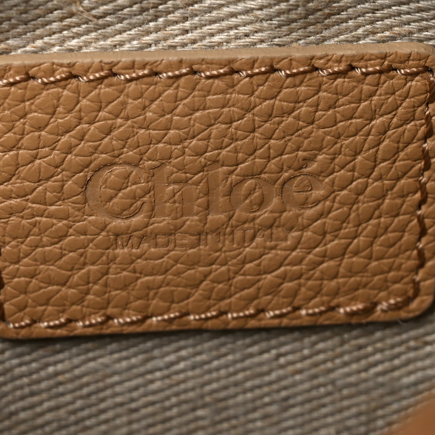 Calfskin Small Marcie Satchel Milky Brown
