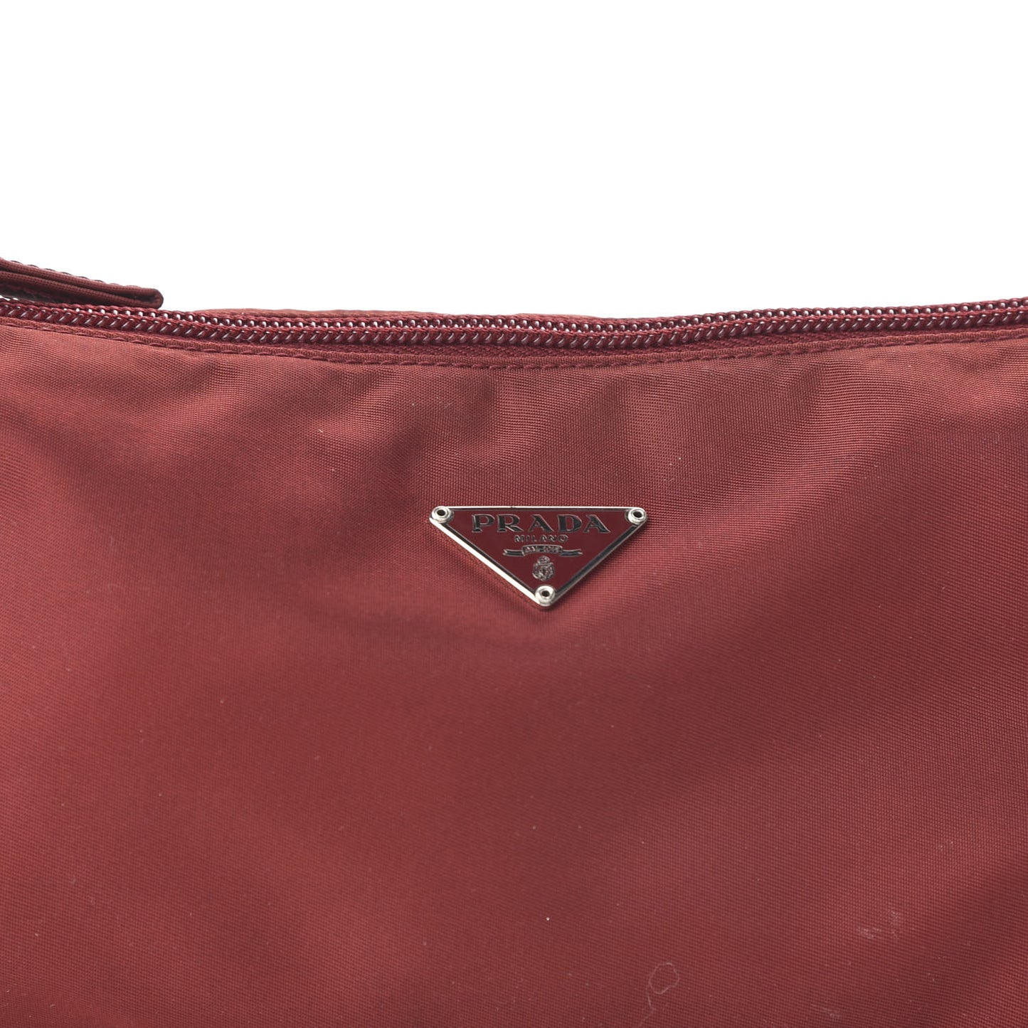 Tessuto Nylon Sport Pochette Bag Porpora