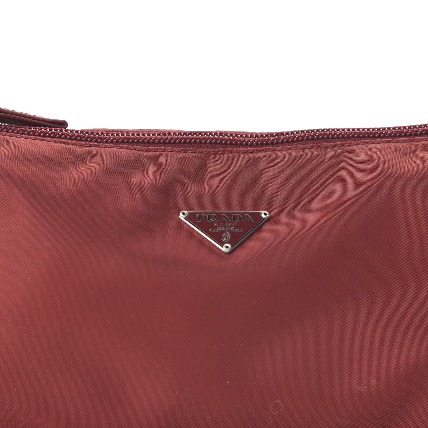 Prada Tessuto Nylon Sport Pochette Bag Porpora 9 of 9