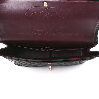 Chanel Lambskin Quilted Maxi Double Flap Black 5 of 11