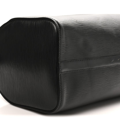 Louis Vuitton Epi Speedy 30 Black 9 of 10