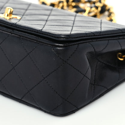 Chanel Lambskin Quilted Small Single Flap Bag Black 9 of 9