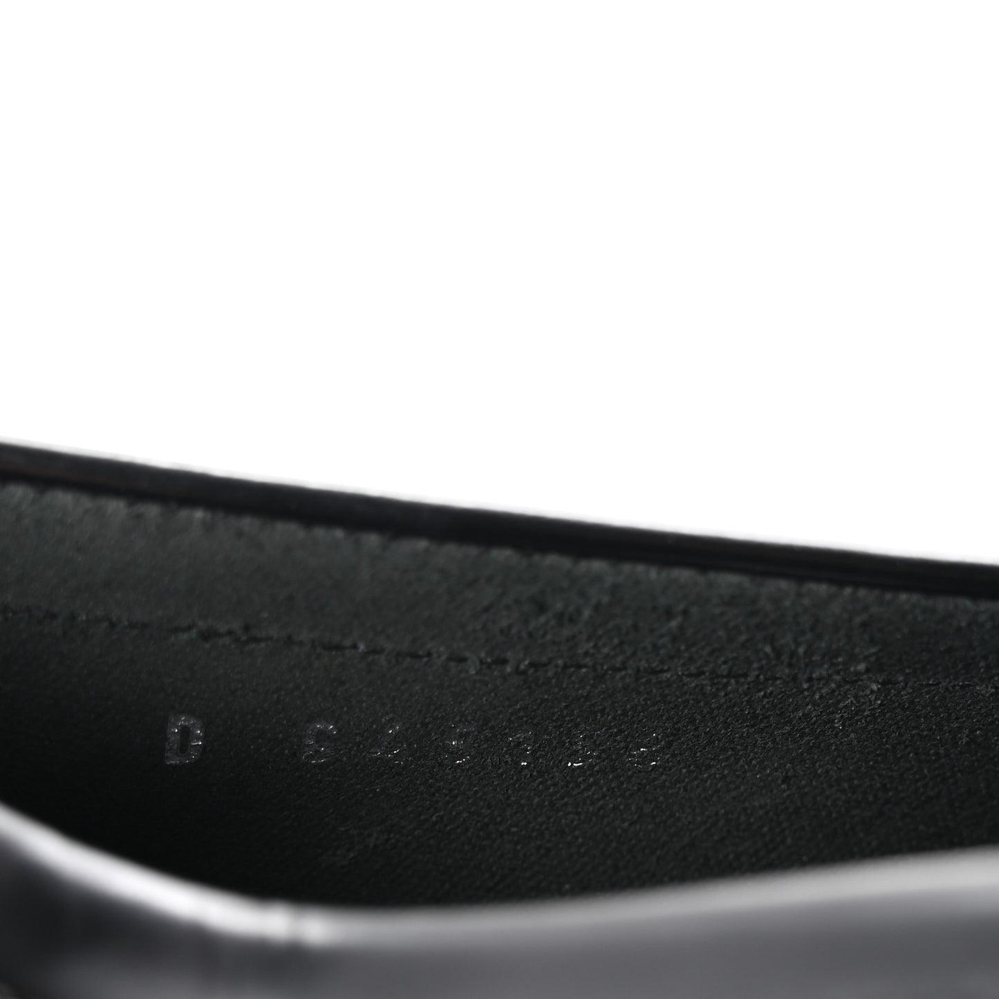 Calfskin Metal CC Loafers 36.5 Black