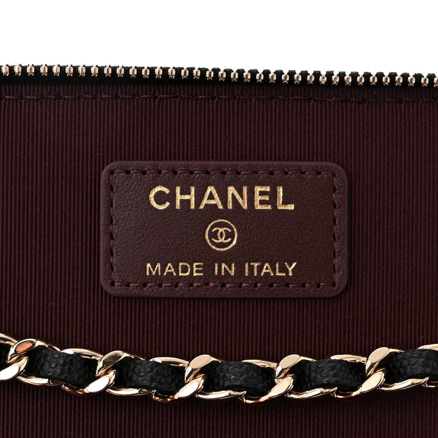 Chanel Caviar Quilted Small Vanity Case With Chain Black 6 of 11