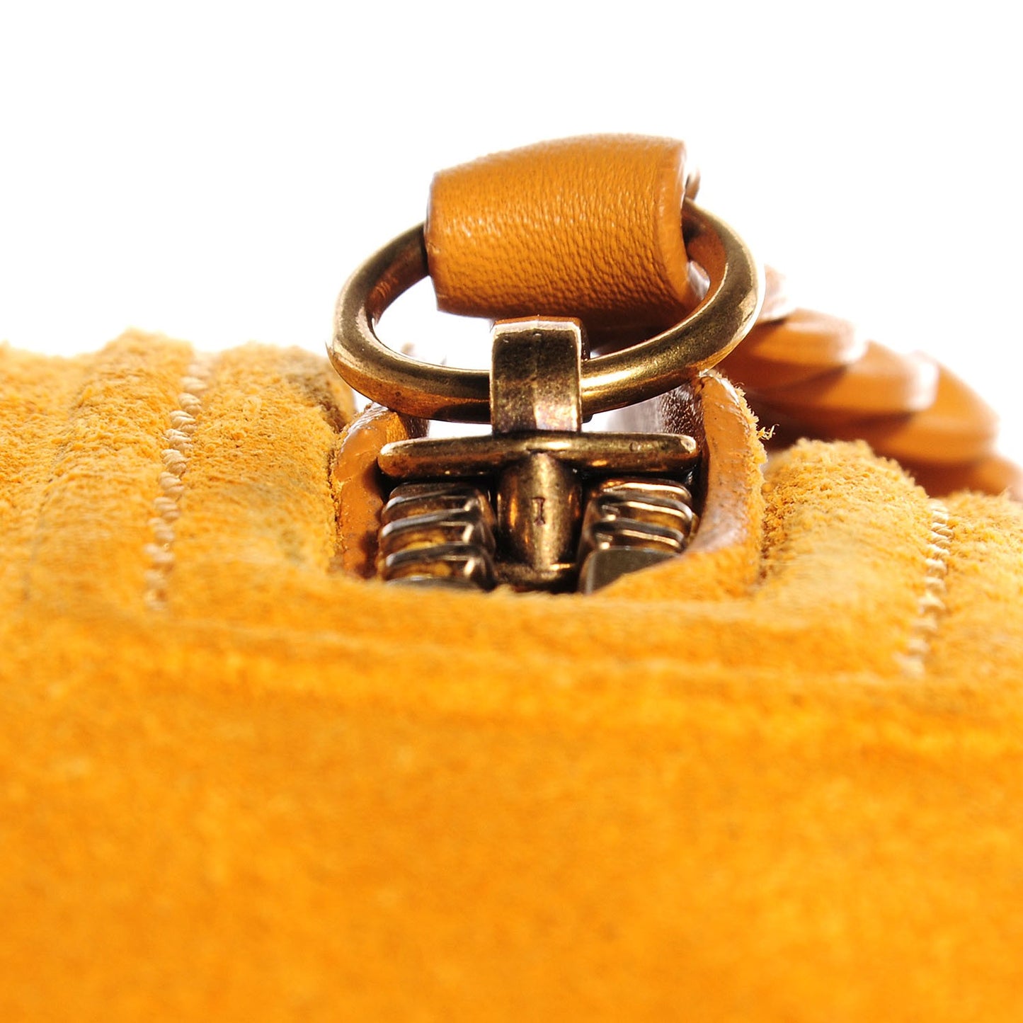 Suede Medium Phantom Luggage Amber