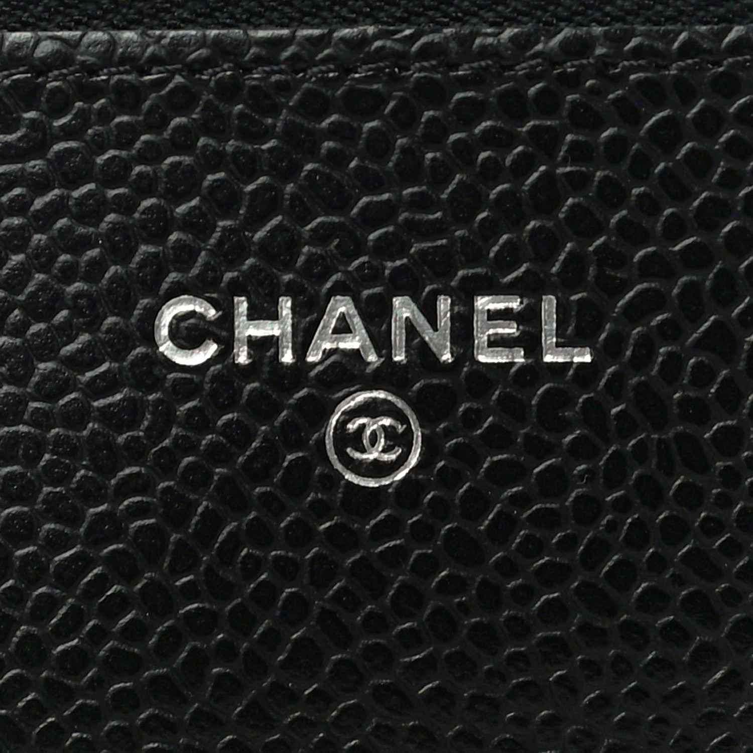 Chanel Caviar Quilted Wallet On Chain WOC Black 6 of 12