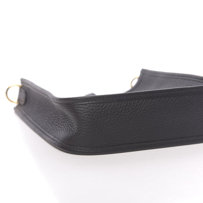 Hermes Taurillon Clemence Evelyne TPM Black 8 of 11