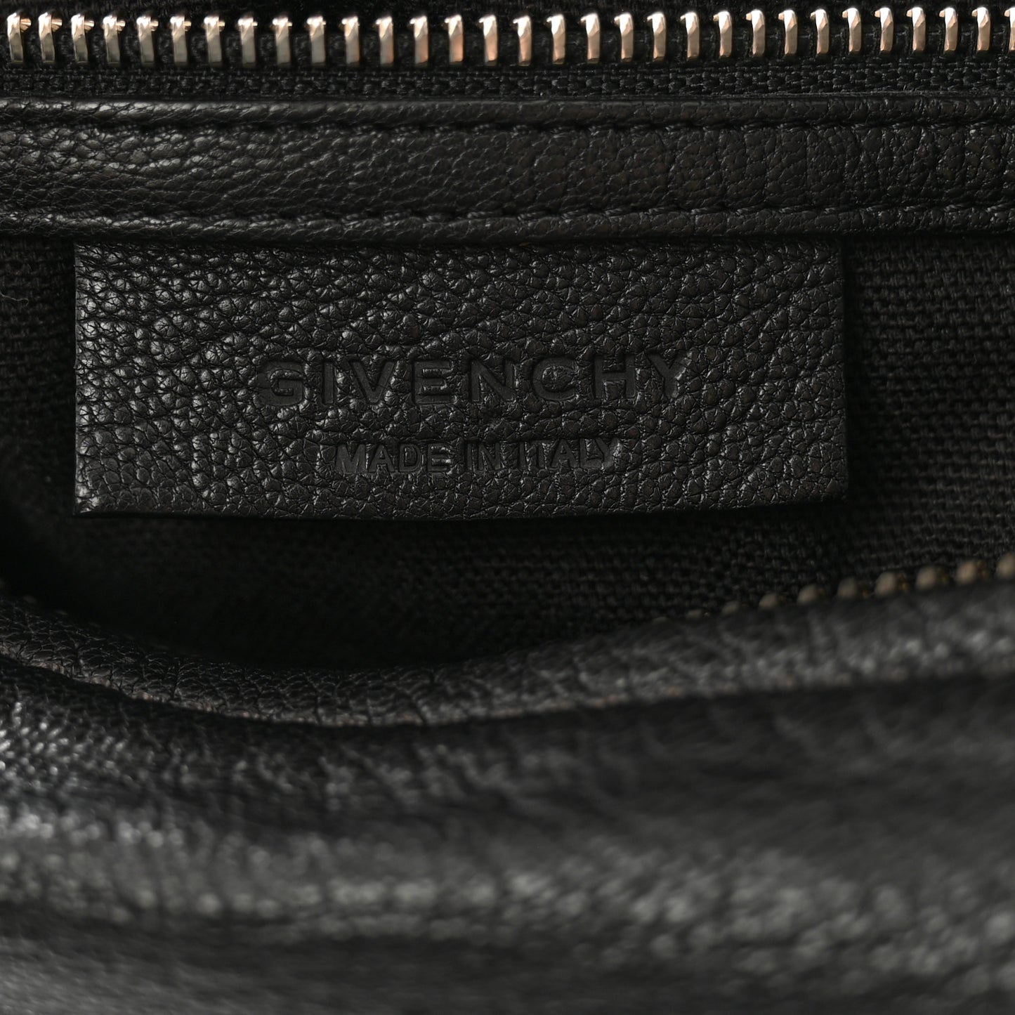 Sugar Goatskin Large Pandora Black