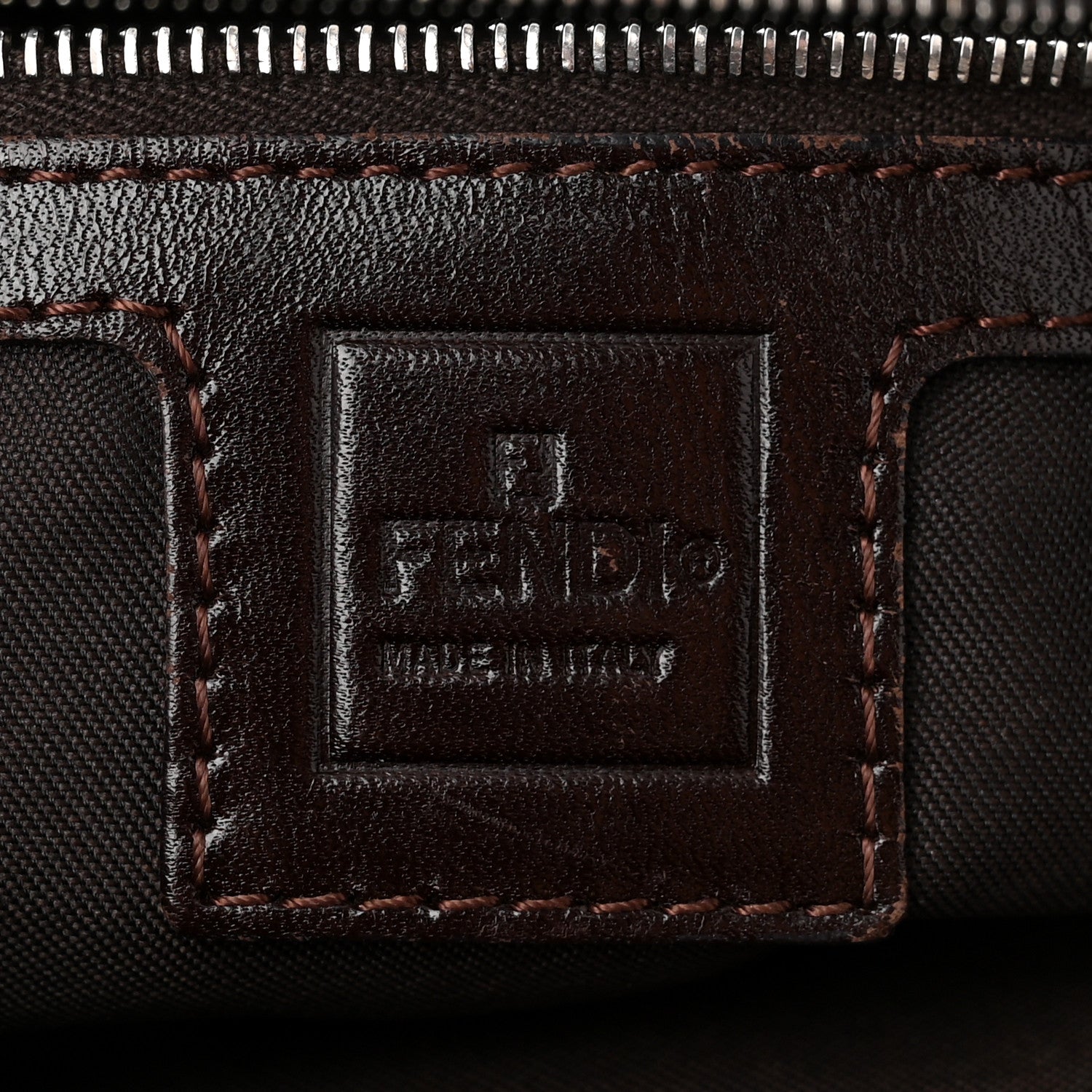 Fendi Zucca Mama Baguette Tobacco 6 of 9