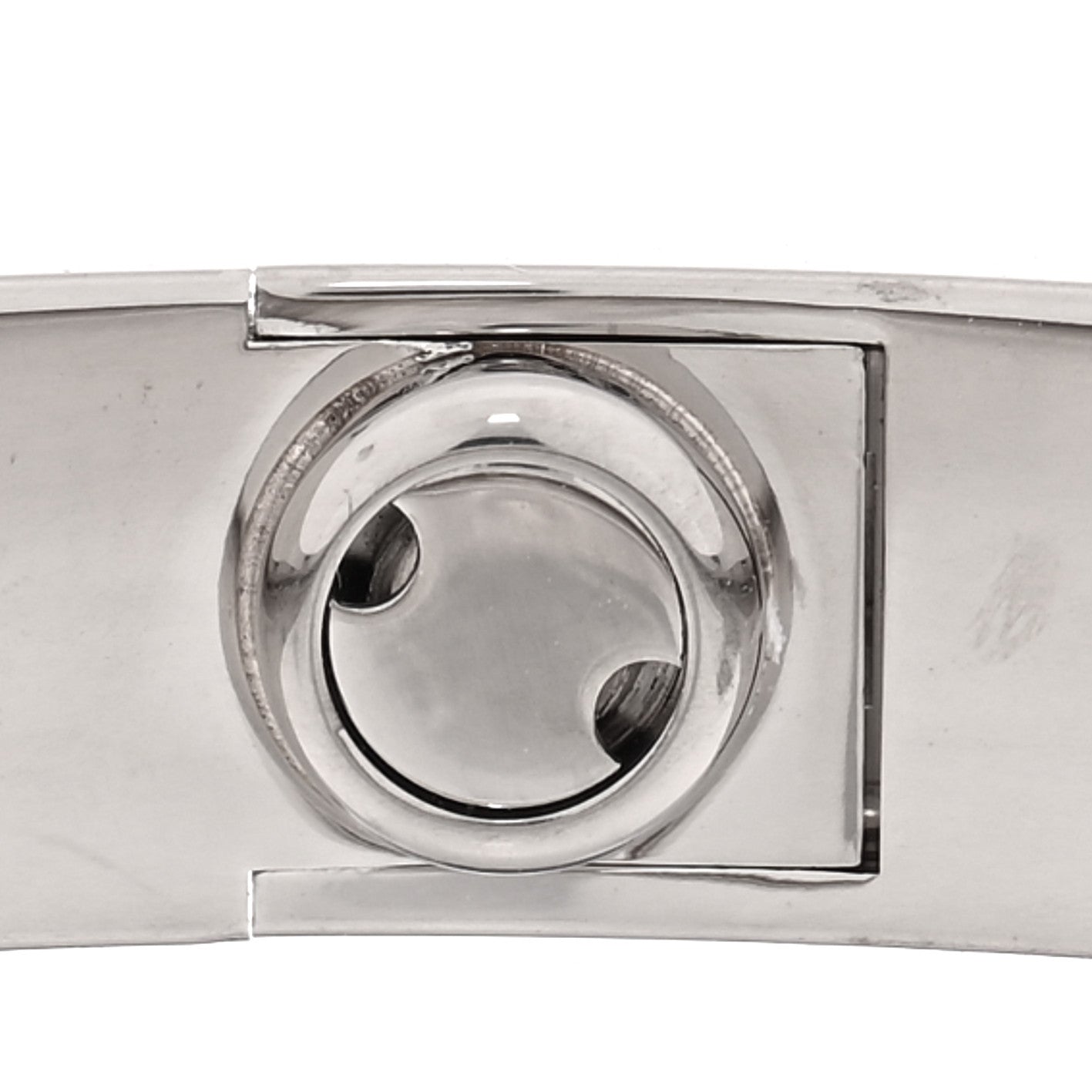 Cartier 18K White Gold LOVE Bracelet 16 9 of 10