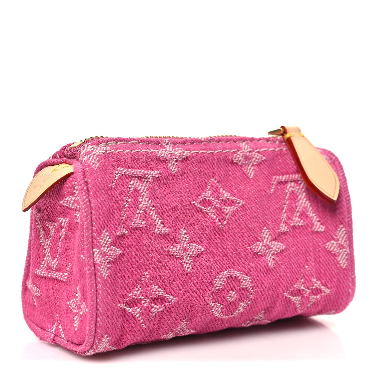 Louis Vuitton Denim Trousse Speedy Fuchsia 3 of 8