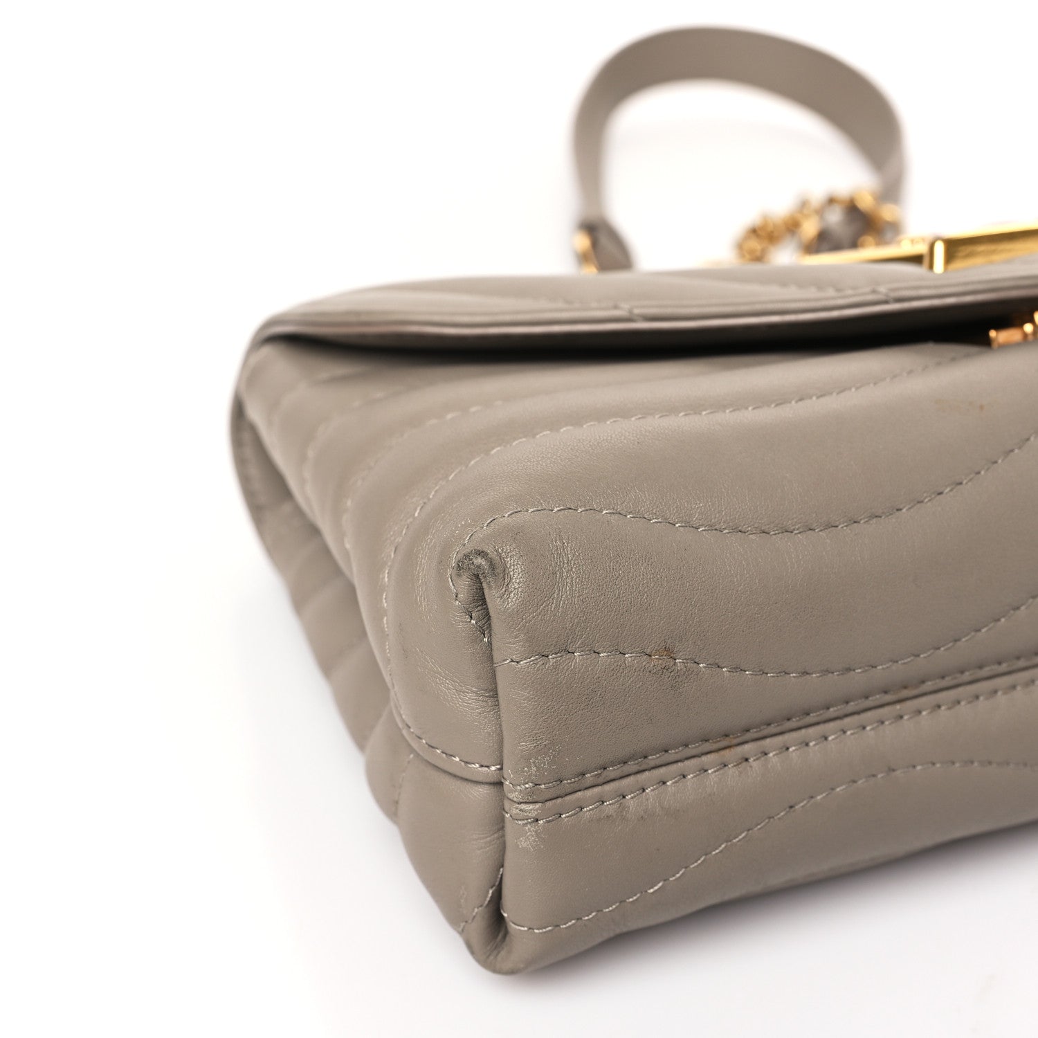 LOUIS VUITTON ビジネスバッグ グレー/ベージュ Authentic LOUIS VUITTON Damier Azur Canvas Neverfull Pochette Zip