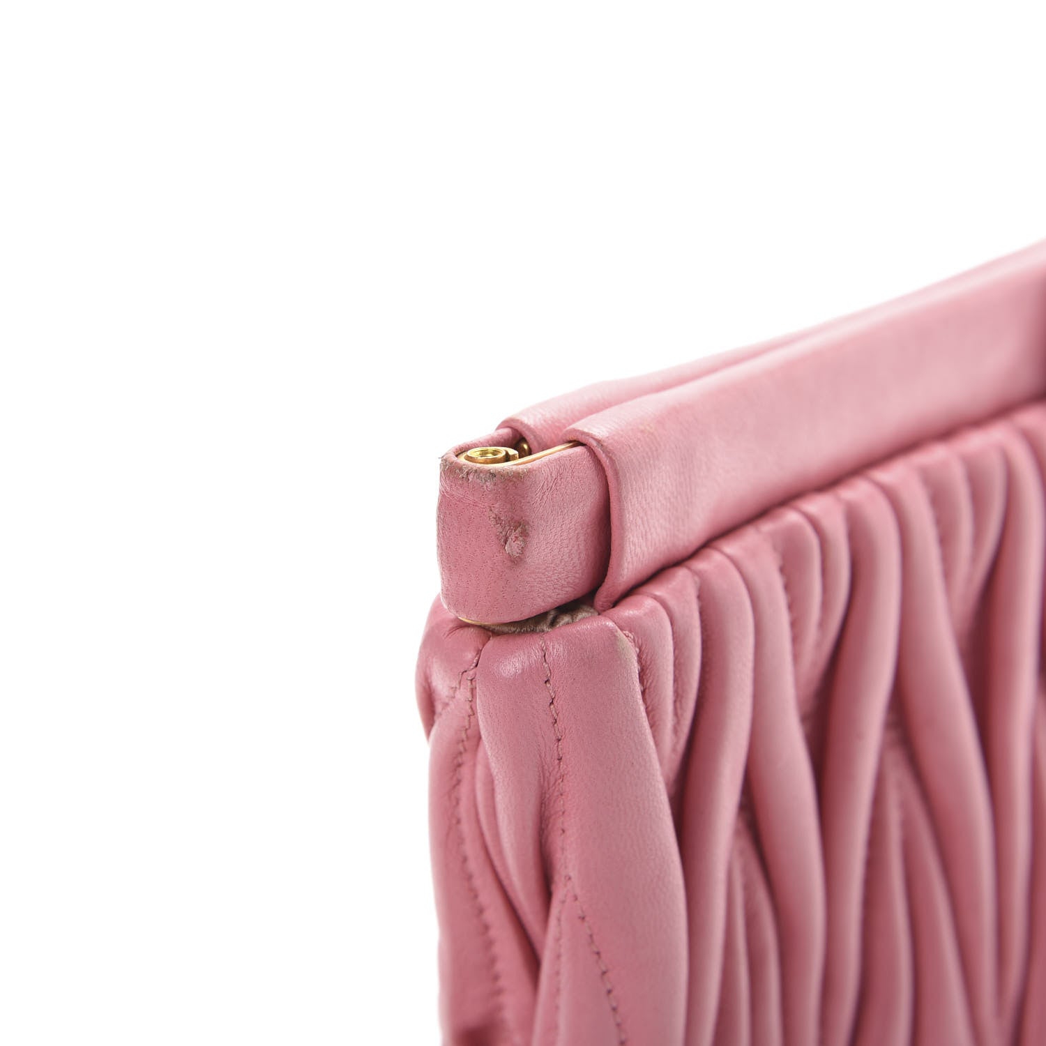 Miu Miu Nappa Matelasse Clutch 11 of 12