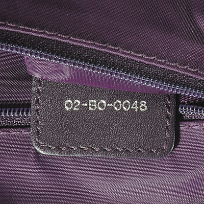 Christian Dior Satin Cannage Charming Doctors Tote Purple 7 of 7