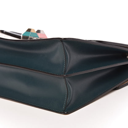 Fendi Vitello Liberty Elaphe Open Your Heart Kan I Shoulder Bag Amido Amazzonia Multicolor 9 of 12