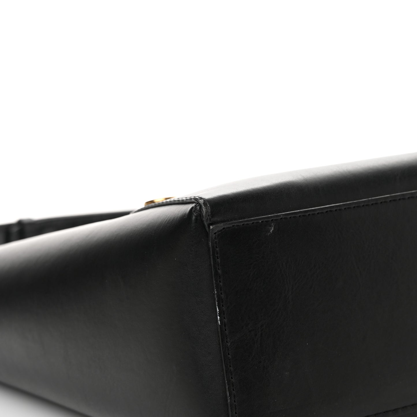 Eco Alter Nappa Popper Bucket Bag Black