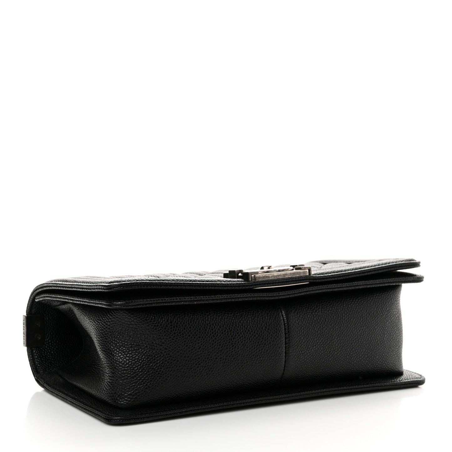Caviar Quilted Medium Boy Flap Black