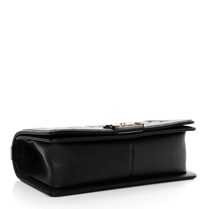 Chanel Caviar Quilted Medium Boy Flap Black 4 of 11
